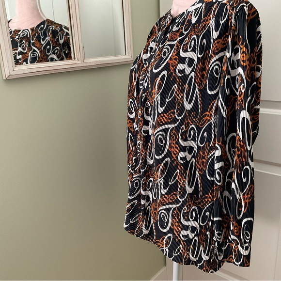 GUSUI, VINTAGE WOMEN BLOUSE, SIZE: L/G - Picture 4 of 13